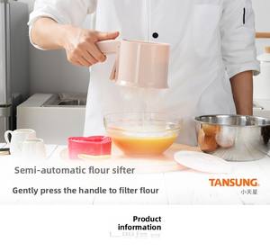 En gros Tamis à farine en plastique en forme de H, type buse, outil de pâtisserie, jetable, petite taille, anti-rouille, léger - Product Image 3