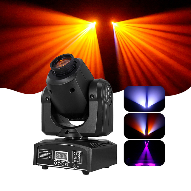 Disco Club Mini 30W Led Spot Gobo Moving Head Stage Light For Dj Disco Wedding Club Bar Stage Show