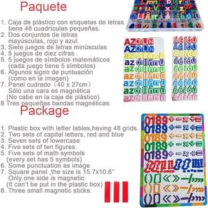 Fabricants de qualité supérieure, lettres magnétiques arabes en EVA de forme personnalisée, non toxiques, lettres magnétiques en EVA pour enfants - Product Image 5