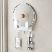Étagère de rangement pour armoire de cuisine, support en plastique pour couverts, planche à découper, assiettes et couvercles de casseroles