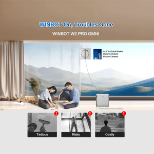 Ecovacs WINBOT W2 PRO OMNI Window <b>Cleaning</b> Robot - Product Image 4