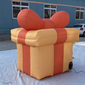 Trung tâm trang trí 1.75m Hộp Quà Tặng bơm hơi tùy chỉnh thổi lên mô hình hiện tại Hộp Quà Tặng Lễ Hội bơm hơi để hiển thị - Product Image 4