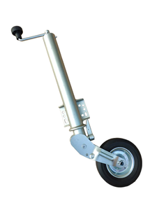 Europa 60mm caravana remolque <span class=keywords><strong>Jockey</strong></span> <span class=keywords><strong>rueda</strong></span> 360 remolque plegable automático <span class=keywords><strong>rueda</strong></span> de soporte 400KG ruedas de Guía de Remolque plegables clasificadas - Product Image 5