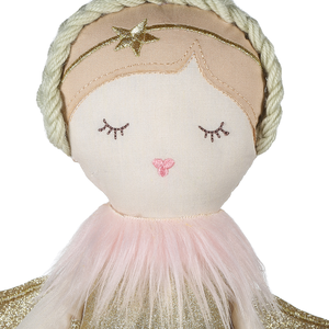 Muñeca de moda hecha a mano para bebé, bailarina de peluche suave, Princesa, 100% de tela de algodón, de trapo - Product Image 6