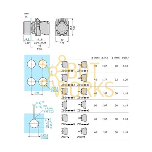 Schneider Electric XB5AP61 - Nuovo - Product Image 1