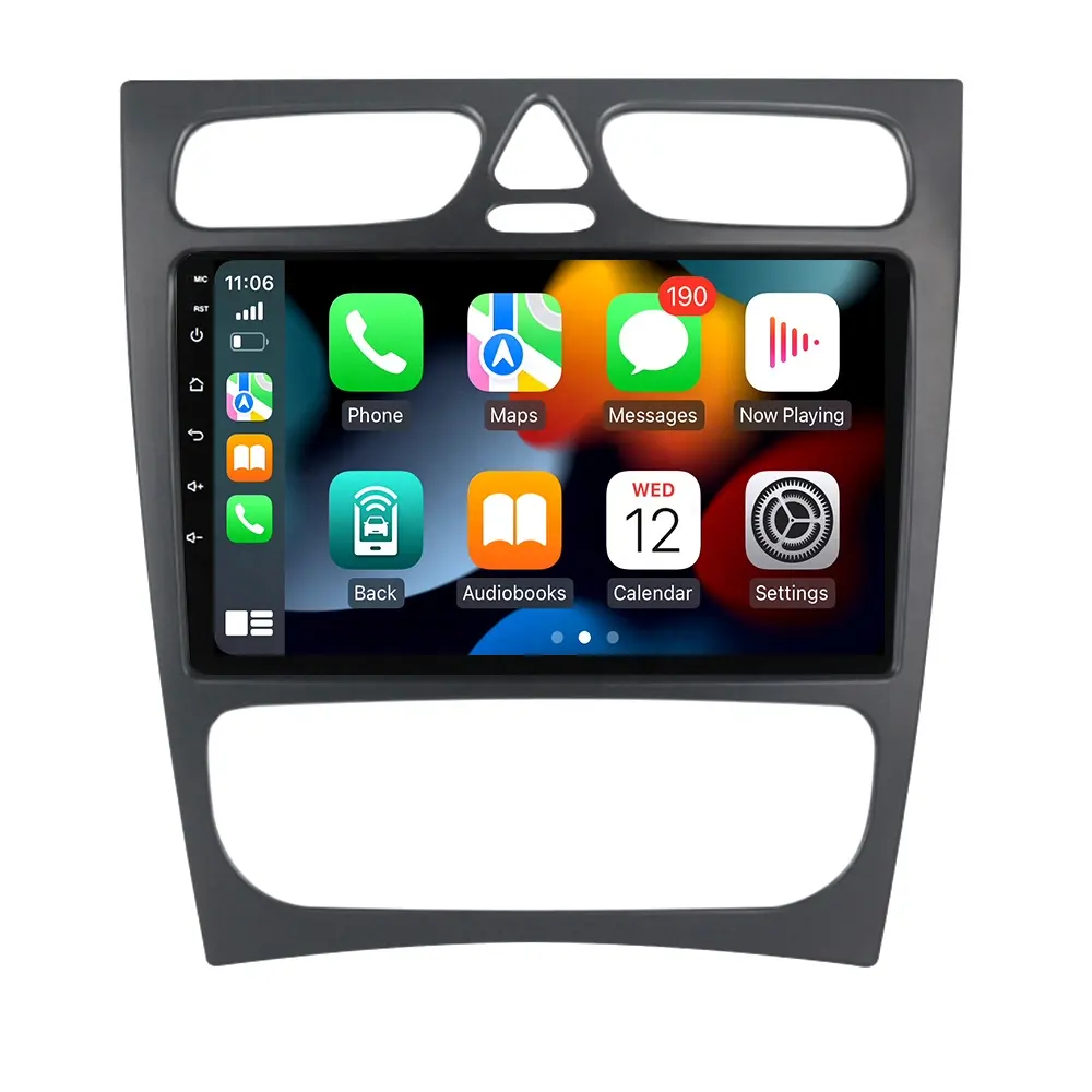 Ruiso đài phát thanh xe Android Car Player cho Benz CLK w209 w463 w208 Car GPS tự động Carplay đa phương tiện âm thanh tất cả trong một stereo