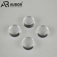 Lentille d'éclairage LED en plastique asphérique Offre Spéciale simple convexe 7.5mm AR enduit de lentille optique de PMMA