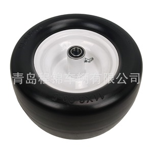 Pneus pleins pour tondeuses à gazon Cheng Jin 11X6.00-5 pouces, conception diagonale pour tracteurs commerciaux - Product Image 5
