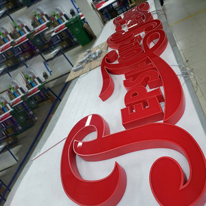 Carteles al aire libre con letras led, proveedor de fábrica, impermeable, tienda iluminada 3d, letreros de <span class=keywords><strong>cocacola</strong></span> - Product Image 5