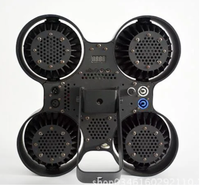 Projecteur LED COB DMX512 4*100W à 4 Faisceaux pour Public, Idéal Théâtre et Studio