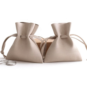 Bolsa de Regalo para Joyería de Microfibra Mini, Bolsa de Embalaje con Cordón, Bolsa para Joyería - Product Image 2