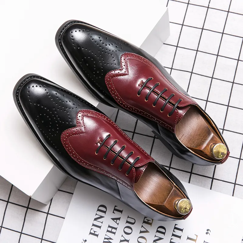 Casual Shoes Latest New Design Hot-selling Fashionable Quality Men Leather Men's Dress Shoes Dress Shoes for Men