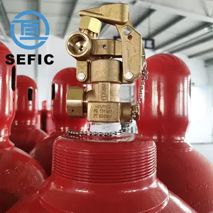 ENISO9809-1 ENISO9809-3 Standard 2kg 3kg 5kg 45kg 3L 7L 68L 150Bar CO2 Gas Tank Cylinder Fire Extinguisher System Use