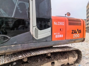 HITACHI รถขุดตีนตะขาบ Zx200-3ไฮดรอลิกรถขุดมือสอง zx200-3ฮิตาชิ20ตัน - Product Image 4