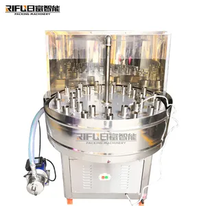 High-efficiency Glass Bottle Washing Machine / 32 Heads Glass Wine Bottle Cleaner / Beer Bottle Cleaning Machine