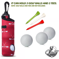 Pochette de golf en néoprène personnalisée, accessoires de golf portables pour filles et femmes, pochette de golf pour femmes, cadeaux