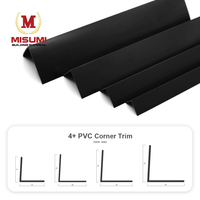 Bande anti-collision en PVC multifonctionnelle moderne en forme de L, protection de coin de bord de table élargie épaissie pour prévenir les collisions