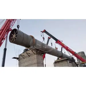300TPD Tunnel Cement Clinker Lime Production Line Rotary Kiln Plant