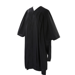 Robe de Cérémonie de Remise des Diplômes Style Américain Jing Zherui, Ensemble 3 Pièces avec Drapés, Châles et Colliers pour Baccalauréat et Master, Été 2026 - Product Image 2