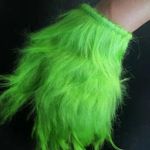 Guantes de monstruo verde, accesorios de disfraz geométricos de dibujos animados de talla única para cosplay en fiestas navideñas - Product Image 2