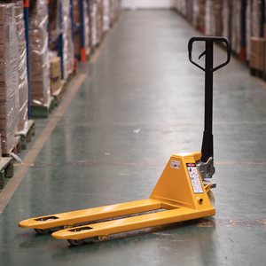 3000Kg Capaciteit Nylon Wielen Vrachtwagenbreedte 550Mm Lengte 1150Mm Handmatige Hydraulische Push <span class=keywords><strong>Pallet</strong></span> Truck Jack <span class=keywords><strong>Trolley</strong></span> - Product Image 4