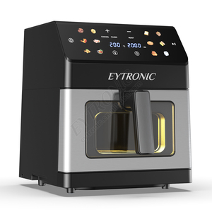 Freidora de Aire Inteligente Multiusos de Acero Inoxidable Estilo Fábrica con Doble Calentamiento, 6L 8L, Sin Aceite, Digital, para Freír en Profundidad - Product Image 1