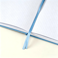 Carnet personnalisé en or avec couverture rigide A5, imprimé floral, journal à grille avec bande élastique pour cadeaux