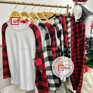 بيع بالجملة بيجامات عائلية طويلة الأكمام مطابقة عيد الميلاد بيجامات عيد الميلاد - Product Image 5