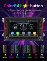 Écran de voiture sans fil BQCC 7 pouces Mp5 Carplay Android Mirrorlink pour Volkswagen VW CC Passat B7 Polo Golf 5 6 Jetta Mk5 Mk6