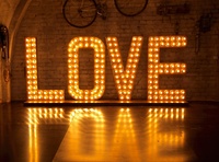 Letrero Luminoso LED de Metal Personalizado de Fábrica con la Frase MARRY ME, de 3 a 5 Pies, para Exteriores, Letras Decorativas Tipo Marquee, Venta al Por Mayor