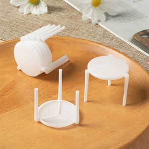 Supporti <span class=keywords><strong>per</strong></span> <span class=keywords><strong>Pizza</strong></span> in Plastica Monouso Marca Mengte, 200 Pezzi/Sacchetto - Product Image 3