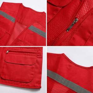 High Visibility <b>Reflective</b> Vest Working Clothes Motorcycle <b>Cycling</b> Sports Outdoor <b>Reflective</b> Safety Clothing <b>Reflective</b> <b>Jacket</b> - Product Image 3