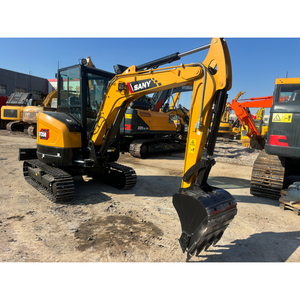 Excavadora de cadenas SANY SY35U usada, excavadora hidráulica compacta para construcción y movimiento de tierras - Product Image 1