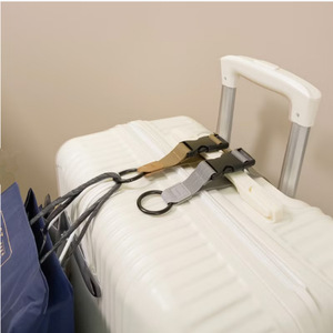 Multifunctional travel luggage hook and <b>strap</b>, outdoor <b>backpack</b> storage hook, packing <b>strap</b>, travel binding <b>strap</b> - Product Image 1