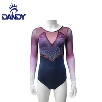 Justaucorps de performance de qualité supérieure Dandy justaucorps de gymnastique de ballet de danse en spandex sur mesure