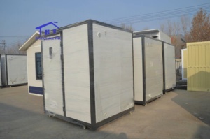 Modern Prefabricated Outdoor Steel <b>Portable</b> <b>Toilet</b> Shower Room Economical Bathroom Solution Schools Parks Sandwich Panel - Product Image 3