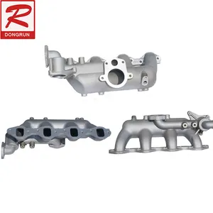 Exhaust Manifold Customized Stainless Steel Cast Automobile Engine Exhaust Turbocharger Manifold Aluminum Gravity Casting