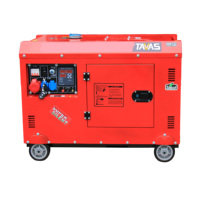 TAVAS/OEM DG11000SE Offener Dieselgenerator mit Autostart 50Hz 8,5KW 220/380V CE ISO9001 Zertifiziert Luftgekühlt Super Leise