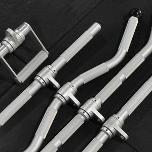 <span class=keywords><strong>Accessoire</strong></span> de barre de traction latérale en aluminium argenté VULCANFIT, <span class=keywords><strong>musculation</strong></span>, entraînement de force, accessoires de salle de sport, durable, lourd, antidérapant - Product Image 6