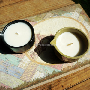 Bougies naturelles de Massage faites à la main, huile chaude, Sexy, pour Massage corporel, <span class=keywords><strong>Spa</strong></span>, avec pot en céramique - Product Image 3