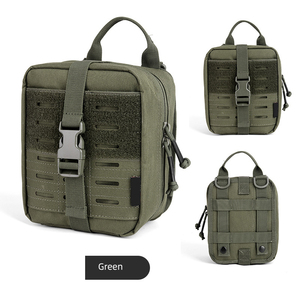 Botiquín de Primeros Auxilios Táctico de Tela Oxford Impermeable, Bolsa Médica de Rescate de Emergencia Portátil para Automóvil, para Deportes al Aire Libre - Product Image 4