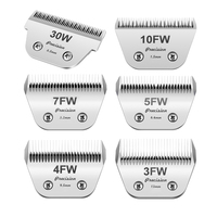 Professioneller Tierpflegebedarf: Keramik-Hundeschermesser für A5-Schermaschinen – Breite Modelle 30W, 10FW, 7FW, 5FW, 4FW, 3FW