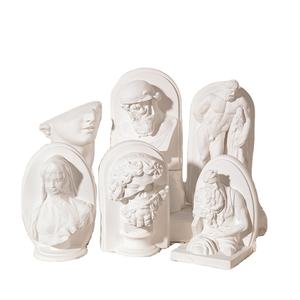 Sujetalibros de escultura romana de estilo europeo Retro JY, decoración del hogar, soporte de <span class=keywords><strong>libro</strong></span> de estudio de oficina con adornos para almacenamiento de libros de escritorio - Product Image 5