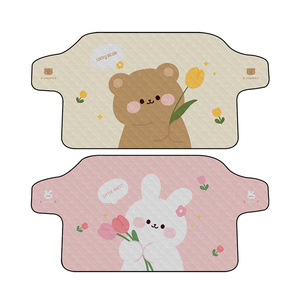 Housse de pare-brise de voiture Luck Gear, imprimé ours de dessin animé, protection universelle anti-gel d'hiver - Product Image 3