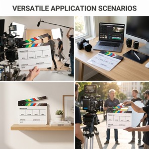 <span class=keywords><strong>Pizarra</strong></span> <span class=keywords><strong>de</strong></span> acrílico personalizada para cine, para director, escenas, acción, producción <span class=keywords><strong>de</strong></span> video, fabricante, suministro al por mayor - Product Image 2