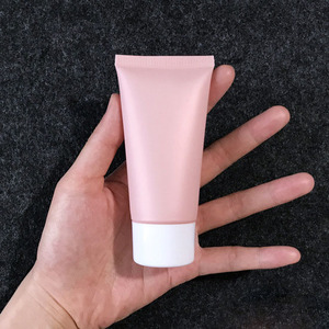 Precio <span class=keywords><strong>barato</strong></span> 50ml Plástico Rosa mate <span class=keywords><strong>Limpiador</strong></span> <span class=keywords><strong>facial</strong></span> Embalaje Squeeze Ducha <span class=keywords><strong>Gel</strong></span> Tubo Mano Protector solar Loción Botella - Product Image 4