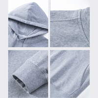 Hoodie Premium 300g Bahan Tebal Pria Wanita Layanan Branding Logo Kustom 100% Katun Model Boxy Fit Sweatshirt Oversize