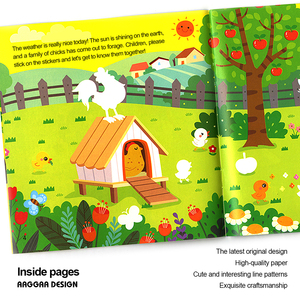 Livres pour enfants imprimés sur mesure, jouets, livres d'autocollants, livres de coloriage, supports imprimés, étiquettes, pour le développement intellectuel - Product Image 1