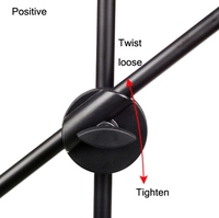 Le plus récent ML03 Live Microphone Lift Stand Floor Microphone Stand Stage Performance Trépied Vertical