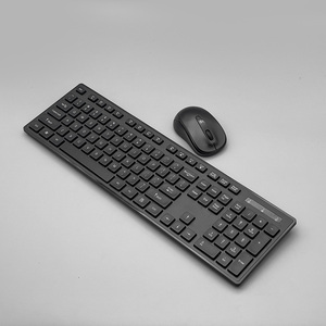 Mỏng Thiết Kế Thời Trang 2.4G Không Dây Bàn Phím & Chuột Combo Tiêu Chuẩn Giọt Nước Sô Cô La Phím Cho Văn Phòng Kinh Doanh Cổ Phiếu Có Sẵn - Product Image 4